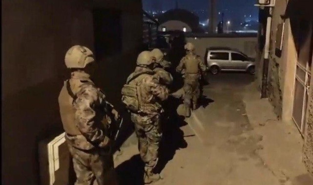 Kahramanmaraş merkezli uyuşturucu operasyonu: 45 gözaltı 