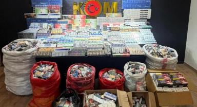 Kahramanmaraş’ta Kaçak Tütün Operasyonu: 14 Bin 210 Paket Sigara Ele Geçirildi 