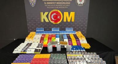 Kahramanmaraş’ta Kaçakçılık Operasyonu 