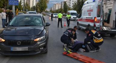 Kahramanmaraş'ta Otomobilin Çarptığı Kadın Yaralandı 