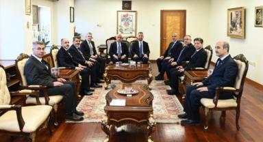 Şehir Protokolünden Rektör Okumuş'a Hayırlı Olsun Ziyareti