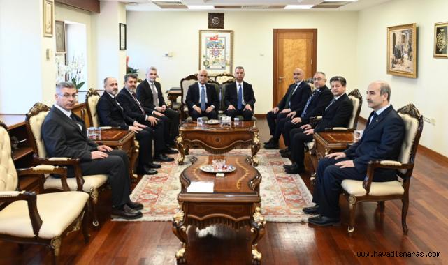Şehir Protokolünden Rektör Okumuş'a Hayırlı Olsun Ziyareti
