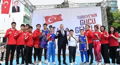 Atatürk’ü Anma, Gençlik ve Spor Bayramı, Milli İrade Meydanı’nda Coşkuyla Kutlandı..
