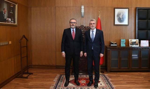 Başkan Görgel, AK Parti MKYK Üyesi Mahir Ünal’ı Makamında Ağırladı...