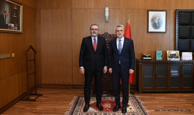 Başkan Görgel, AK Parti MKYK Üyesi Mahir Ünal’ı Makamında Ağırladı...