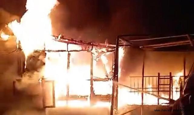 Kahramanmaraş’ta Ev Yangını: -Ev Kullanılamaz Hale Geldi..
