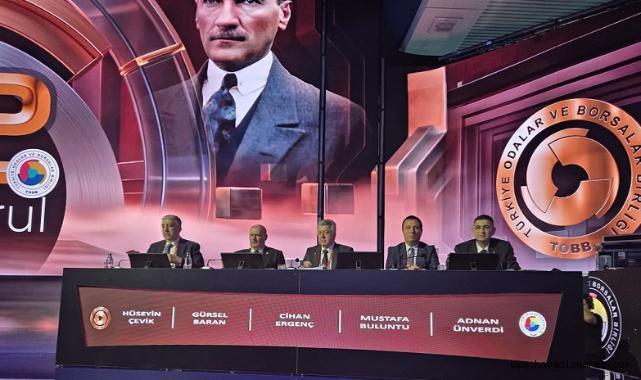 KMTSO Başkanı Buluntu, TOBB Divan Kurulu’nda..
