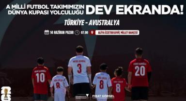 A Milli Futbol Takımı’nın Dünya Kupası Yolculuğu Dev Ekranda 
