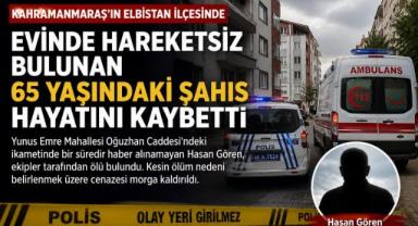 Kahramanmaraş’ta Ölü Bulundu