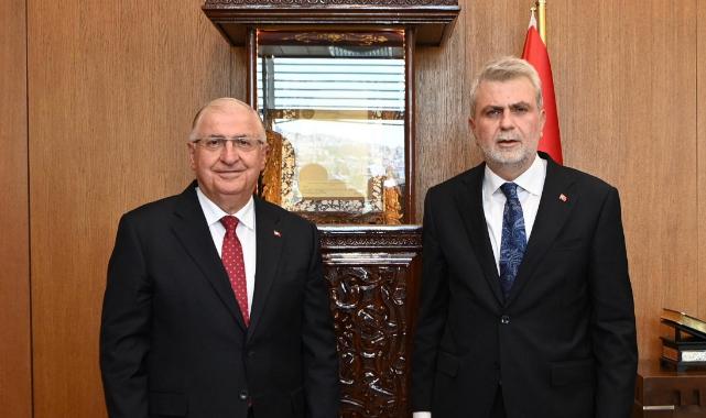 Milli Savunma Bakanı Yaşar Güler'i Ağırladık