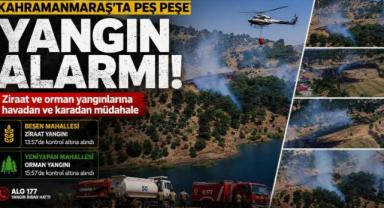 Orman yangınları korkuttu.