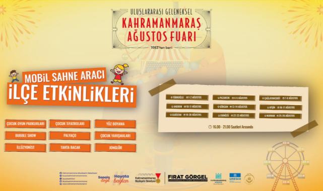 Geleneksel Ağustos Fuarı’nın coşkusu bu yıl ilçelere de taşıyor