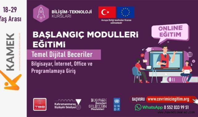 Gençler Dijital Geleceğe KAMEK ile Hazırlanacak 
