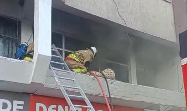 Kahramanmaraş’ta İşyerinde Yangın Çıktı