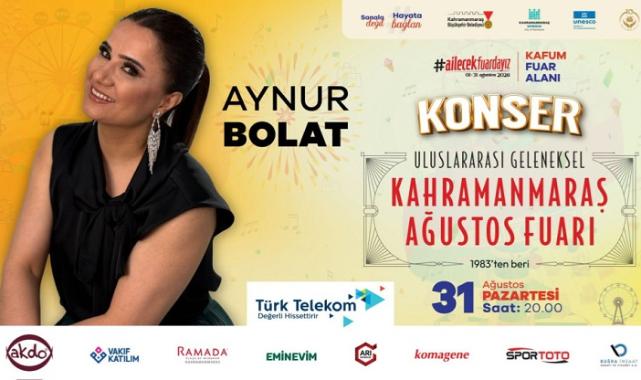 Ağustos Fuarı’nı Aynur Bolat ve Şevket Gürlek Kapatacak