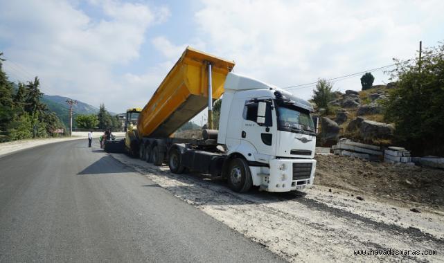Andırın’da Yol Yatırımları Artarak Devam Ediyor