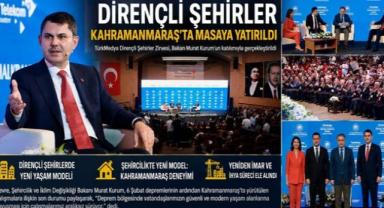 Bakan Kurum, Kahramanmaraş’ta Dirençli Şehirler Zirvesi’ne Katıldı..