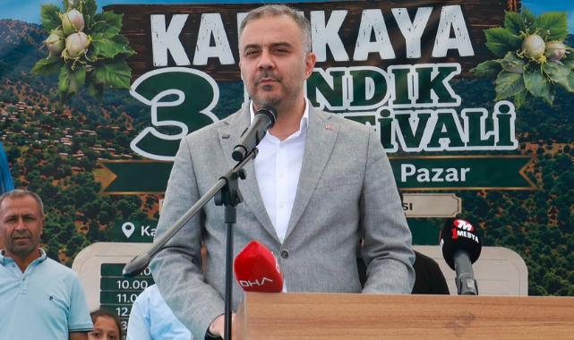 Başkan Toptaş, Kahramanmaraş’ın Karadeniz’i Kalekaya’da Fındık Festivali’ne katıldı..