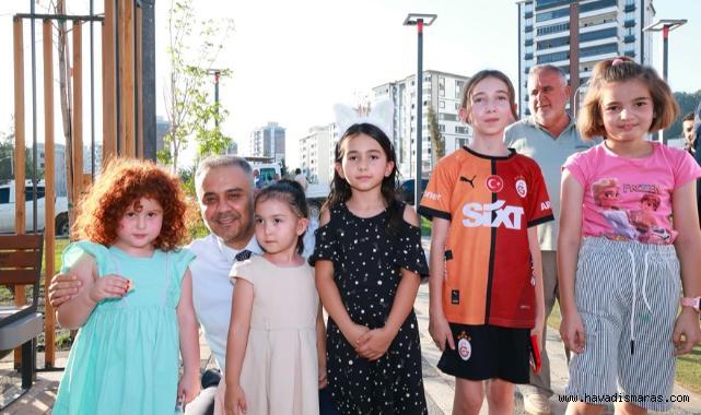 Başkan Toptaş, mahallelerin yaşam kalitesini artıran parkları ziyaret etti..