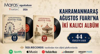 Kahramanmaraş Ağustos Fuar'ına 2 Kalıcı Albüm...
