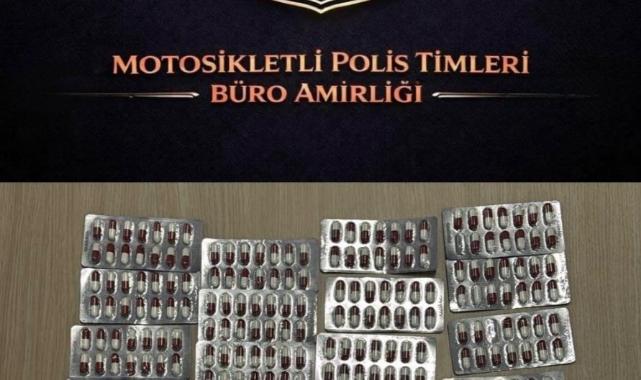 Kahramanmaraş’ta Yunus ekiplerinin dikkati 790 sentetik hap ele verdi