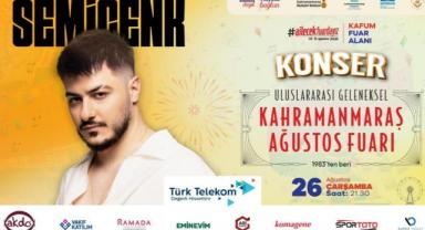 Semicenk, Bugün Ağustos Fuarı’nda Sahne Alacak
