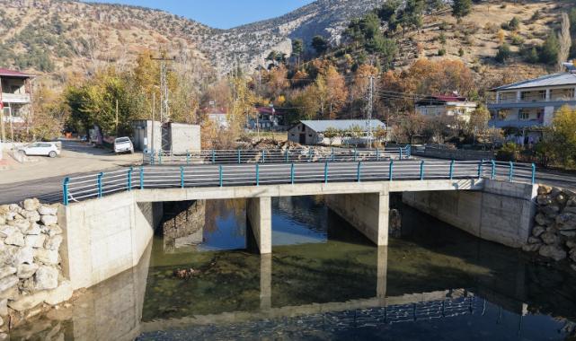 Başkan Görgel öncülüğünde köprü ve menfez yatırımları artarak sürüyor