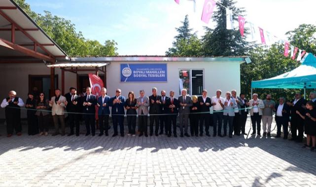 Bertiz Boyalı Sosyal Tesisleri Hizmete Açıldı..