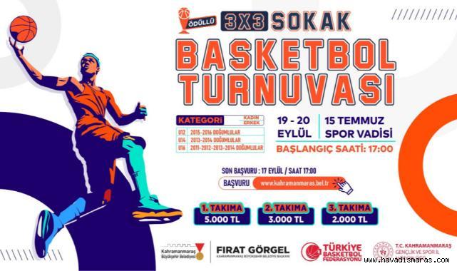 Büyükşehir’in Ödüllü Basketbol Turnuvası’na Başvurular Başladı