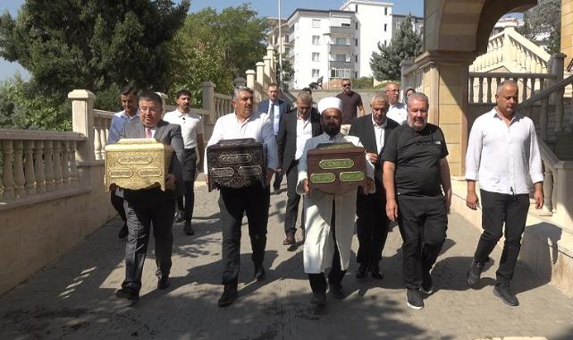 Kabe Örtüleri ve Mukaddes Emanetler Kahramanmaraş’a ulaştı..
