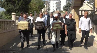 Kabe Örtüleri ve Mukaddes Emanetler Kahramanmaraş’a ulaştı..