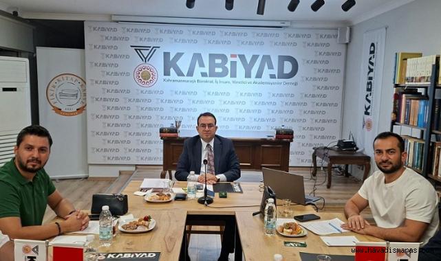 KABİYAD’da Kahramanmaraş için yeni projeler değerlendirildi..