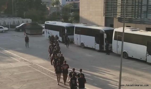 Kahramanmaraş merkezli yasa dışı bahis operasyonunda 67 şüpheli tutuklandı