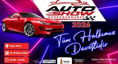 Bölgenin en büyük Auto Show’u Onikişubat Belediyesi ev sahipliğinde ikinci kez Kahramanmaraş’ta kapılarını açıyor!