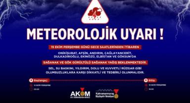Dikkat! Meteorolojiden 8 İlçeye Kuvvetli Sağanak Uyarısı! 