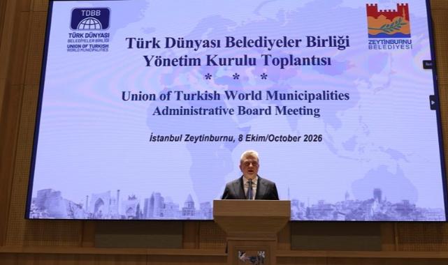 Fırat Görgel, Türk Dünyası Belediyeler Birliği Başkanlığına seçildi..