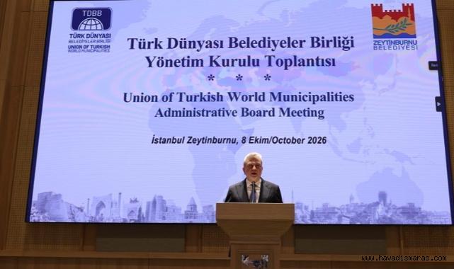 Fırat Görgel, Türk Dünyası Belediyeler Birliği Başkanlığına seçildi..