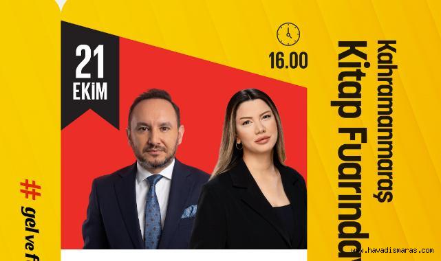 Fulya Öztürk ve Türker Akıncı Anadolu’nun En Büyük Kitap Fuarında Konuşacak