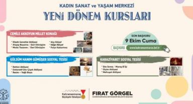 Kadın Sanat ve Yaşam Merkezi Atölyelerinde Yeni Dönem Başvurular Başladı