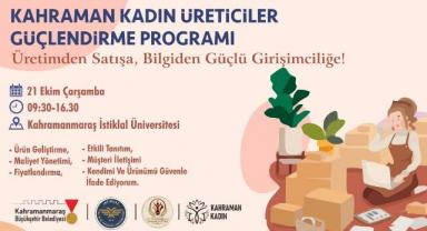 Kadınların Üretimdeki Gücünün Artırılması Hedefleniyor