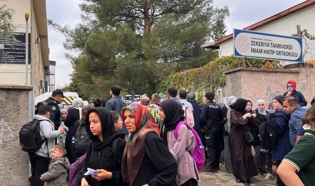 Kahramanmaraş’ta okulda koku paniği: 20 öğrenci hastaneye kaldırıldı