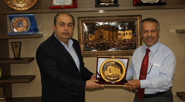 AFŞİN TSO’YA HAYIRLI OLSUN DEDİ..