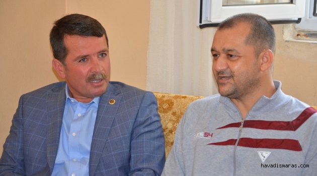 BAŞKAN OKUMUŞ'TAN GAZİ ZİYARETİ