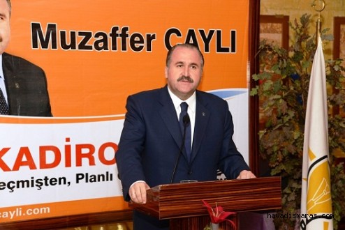 ÇAYLI, “HER ZAMAN BAŞBAKANIMIZIN ARKASINDAYIZ!”