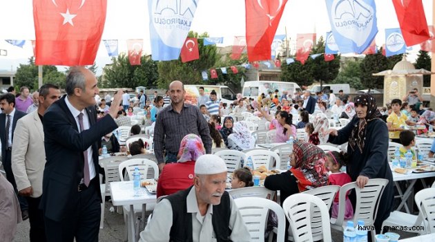 DULKADİROĞLU SOFRASI AKSU'DAYDI..
