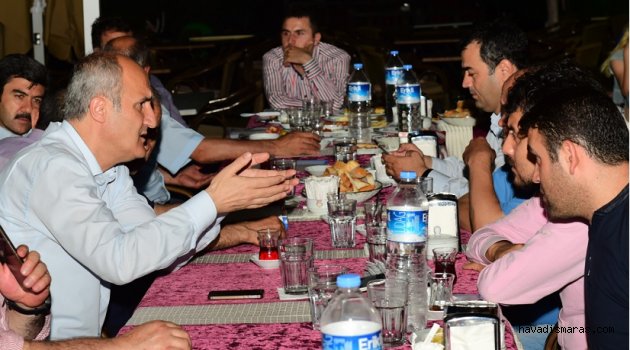 DULKADİROĞLU'NDAN SAHUR SOHBETİ..