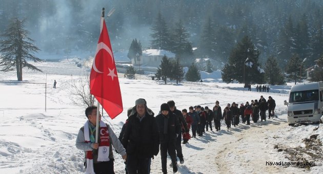İZCİLERDEN YAYLA YÜRÜYÜŞÜ...