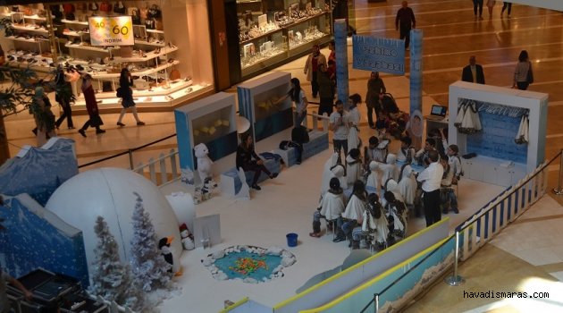 KAHRAMANMARAŞLI ÇOCUKLAR, ESKİMOLARIN SIRA DIŞI DÜNYASINI KEŞFETTİ..