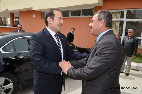 KAYMAKAM PEHLİVAN, BAŞKAN AYDIN’I ZİYARET ETTİ..
