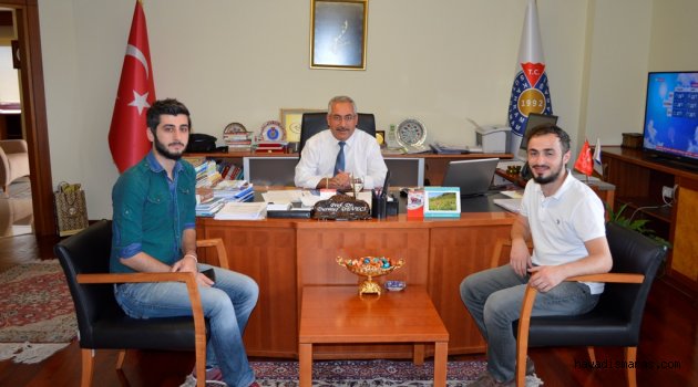 ÖĞRENCİSİNDEN REKTÖRE VEFA..